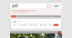 Desktop Screenshot of eliteinmadison.com