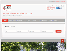 Tablet Screenshot of eliteinmadison.com